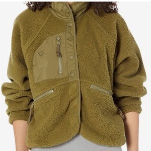 FP Movement by Free People Olive Teddy Jacket